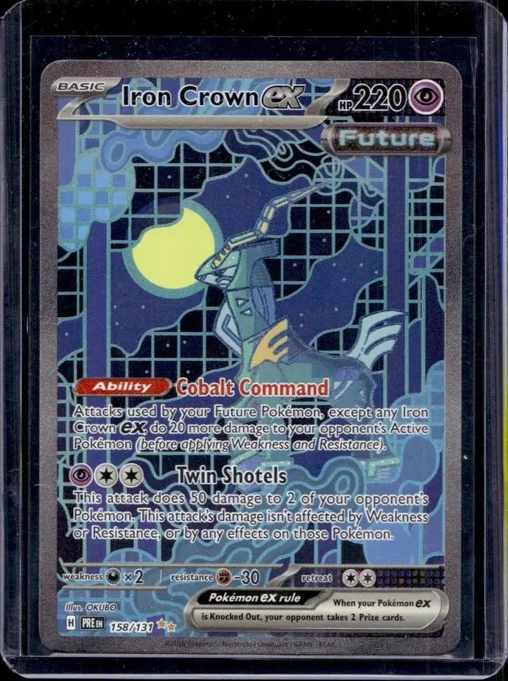 Iron Crown ex Pokemon SV: Prismatic Evolutions 158/131