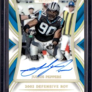 Julius Peppers 2024 Panini Immaculate Moments Auto /25 Carolina Panthers IMA-JPS