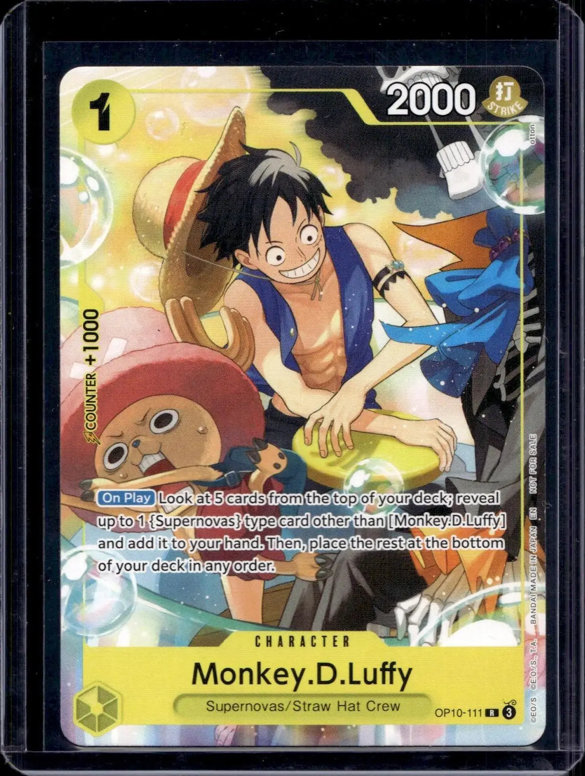 Monkey.D.Luffy One Piece Promotion Cards (Welcome Pack 2026 Vol.1) OP10-111