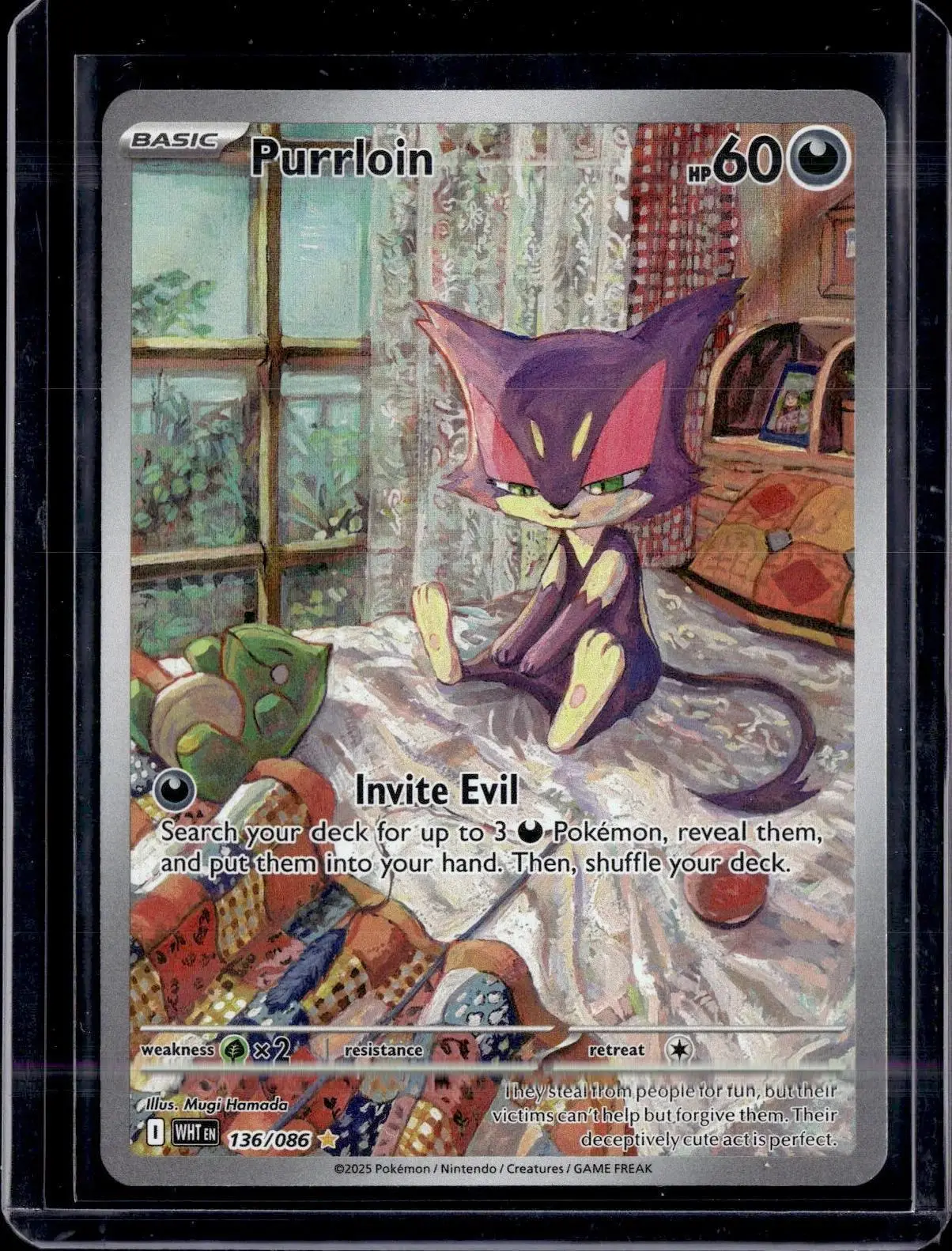Purrloin Pokemon SV: White Flare 136/086