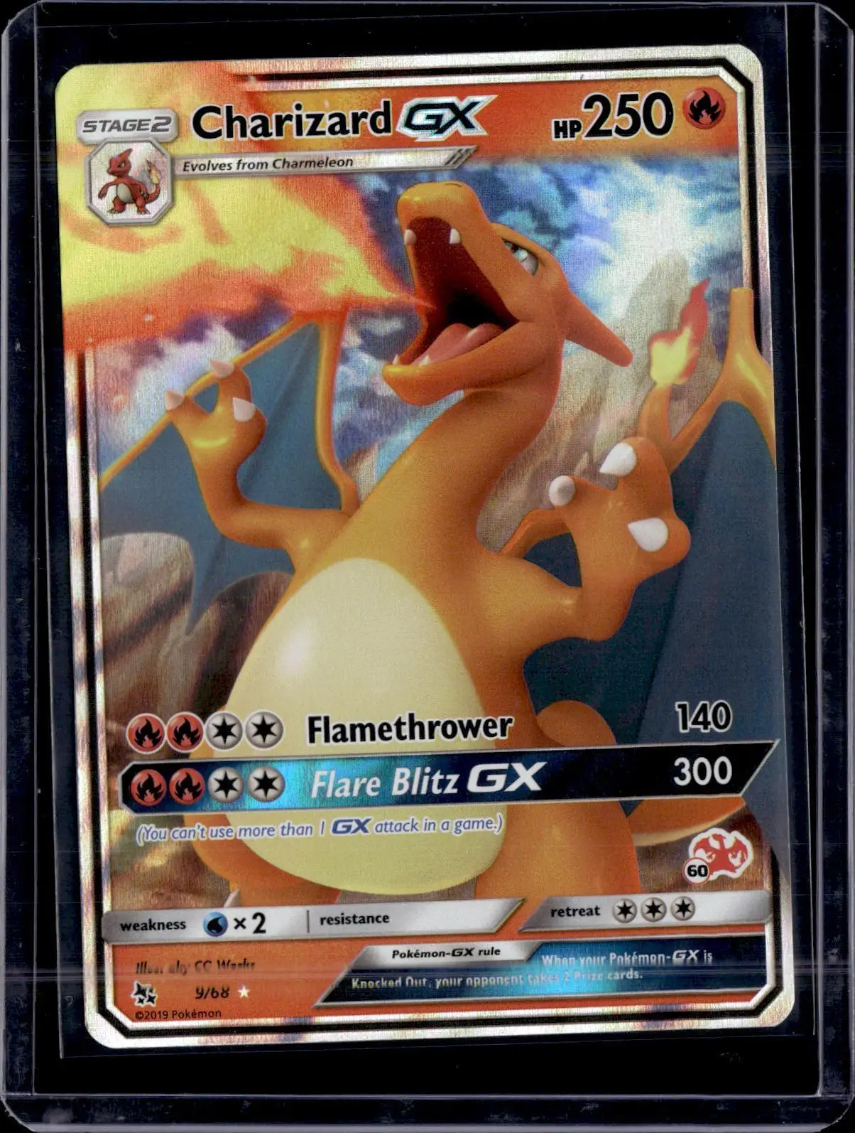 Charizard GX Pokemon Hidden Fates 9/68