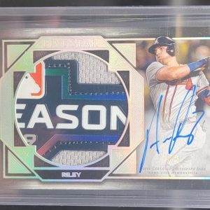 Austin Riley 2022 Topps Five Star Jumbo Patch Auto /5 Atlanta Braves FSJP-AR