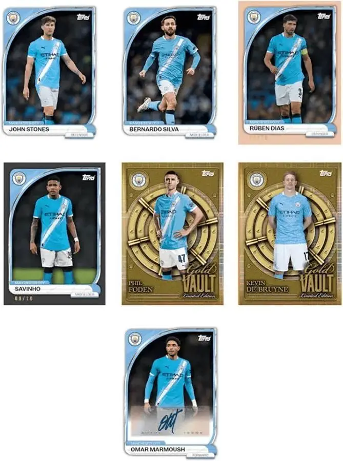 2026-27 Topps Soccer Manchester City FC Club Collector Tin - Image 7