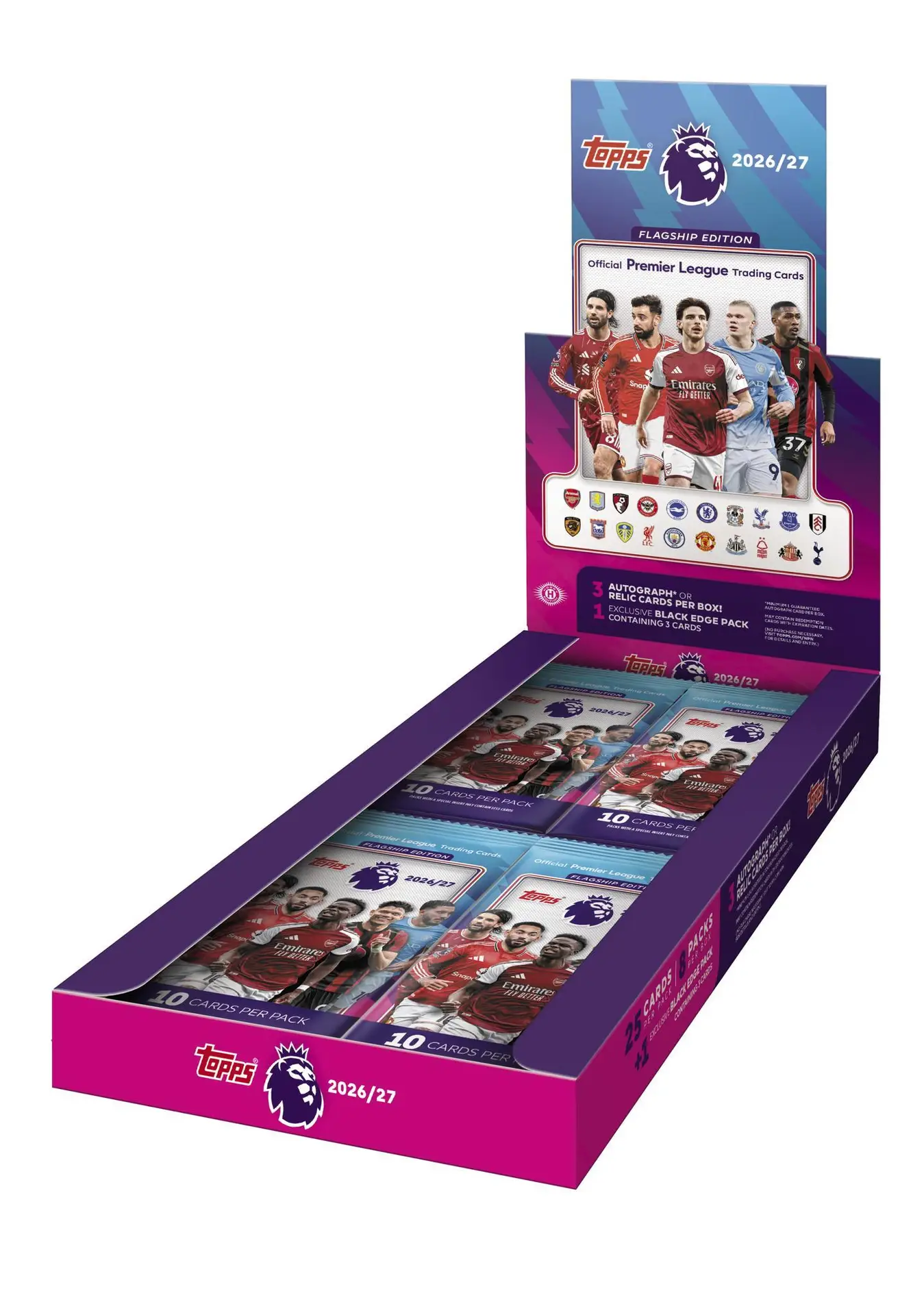 2026-27 Topps Premier League EPL Soccer Hobby Box