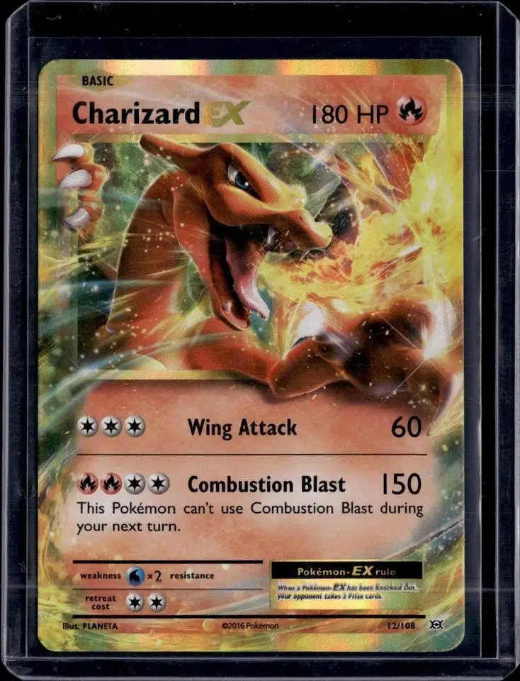 Charizard EX Pokemon XY - Evolutions 12/108