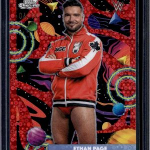 Ethan Page 2026 Topps Chrome Cosmic WWE Lunar Eclipse /10 32