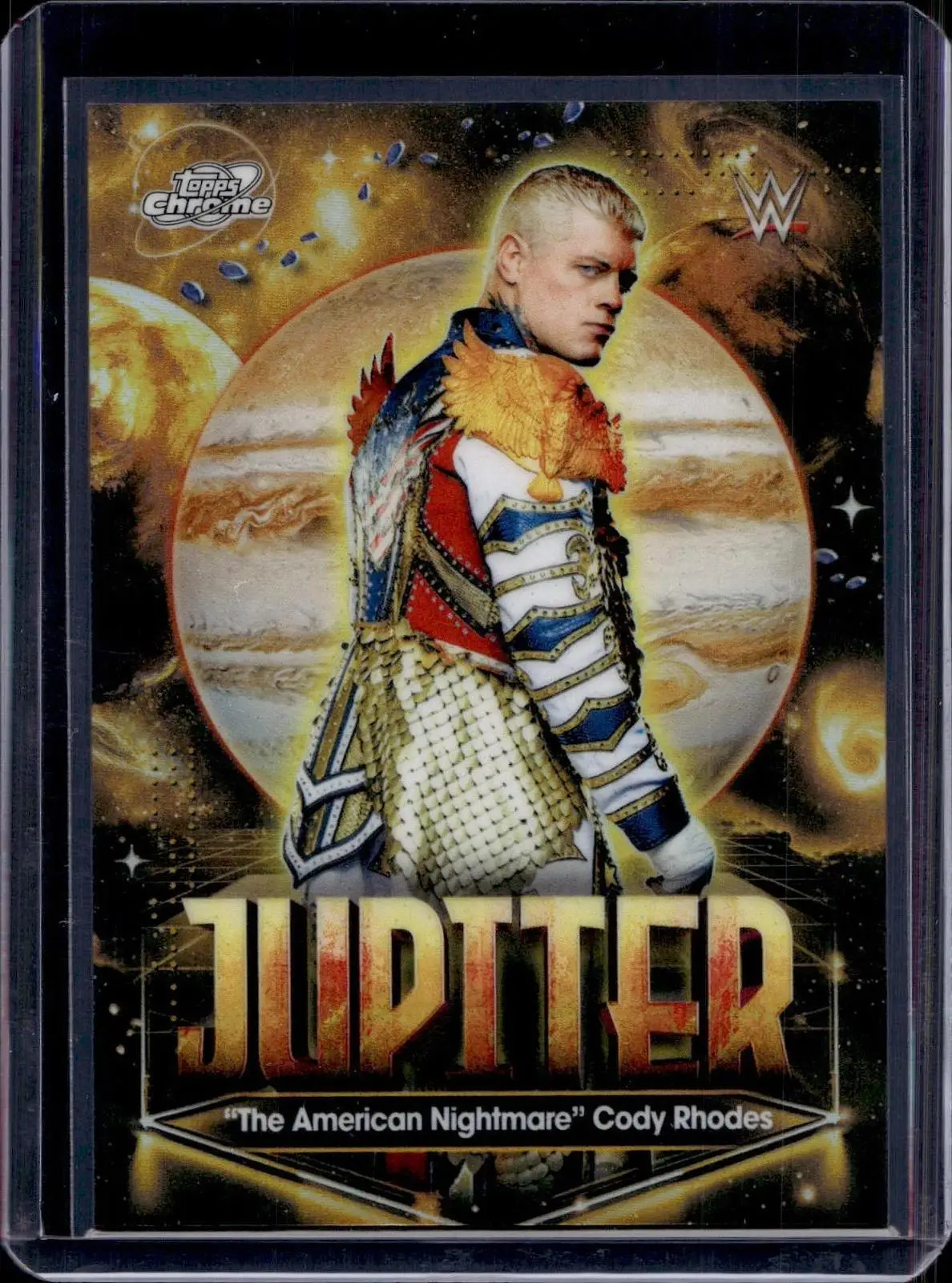 Cody Rhodes 2026 Topps Chrome Cosmic WWE Planetary Pursuit Jupiter PPJ-1