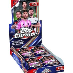 2026 Topps MLS Major League Soccer Chrome Hobby Box