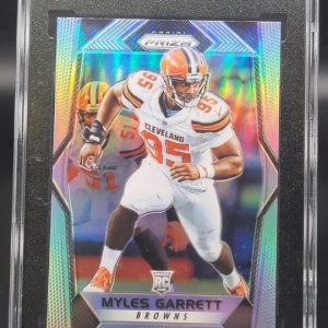 Myles Garrett 2017 Panini Prizm Silver Rookie RC Cleveland Browns 242 SGC 10