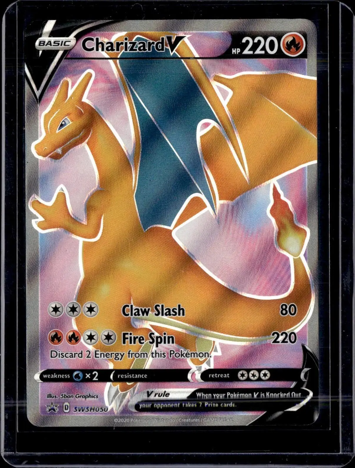 Charizard V Pokemon SWSH: Sword & Shield Promo Cards SWSH050