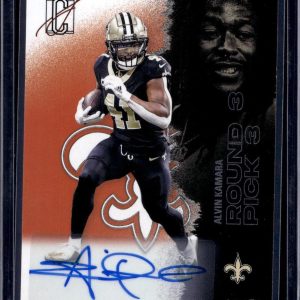 Alvin Kamara ***2025 Topps Signature Class Auto Orange /50 New Orleans Saints 90