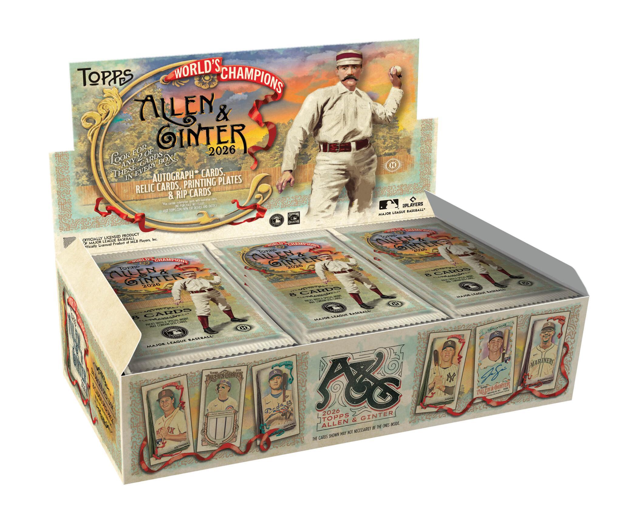 2026 Topps Allen & Ginter Baseball Hobby Box