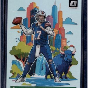 Josh Allen 2024 Donruss Optic Downtown! Buffalo Bills 2