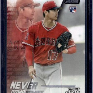 Shohei Ohtani 2018 Stadium Club Never Compromise RC Los Angeles Angels NC-SO