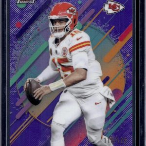 Patrick Mahomes II 2025 Finest Purple Refractor /125 Rare Kansas City Chiefs 237
